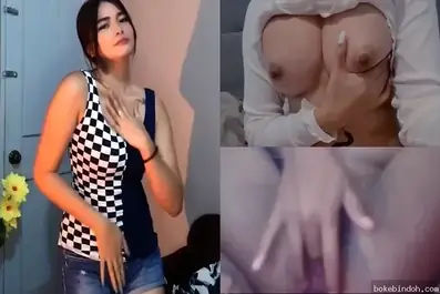 Tiktoker Toge Digrepe Toket Sampe Colmek Basah