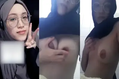 Ukhti Kacamata Cantik Pamer Susu Gede Mulus Banget